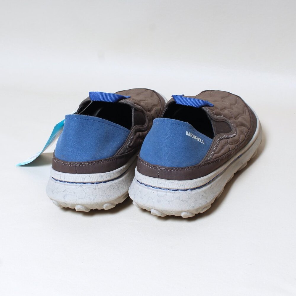 Merrell Hut Moc 2 Canvas Mens Size 9 Brown Loafers Slip On Casual Shoes J004163 - Picture 3 of 7